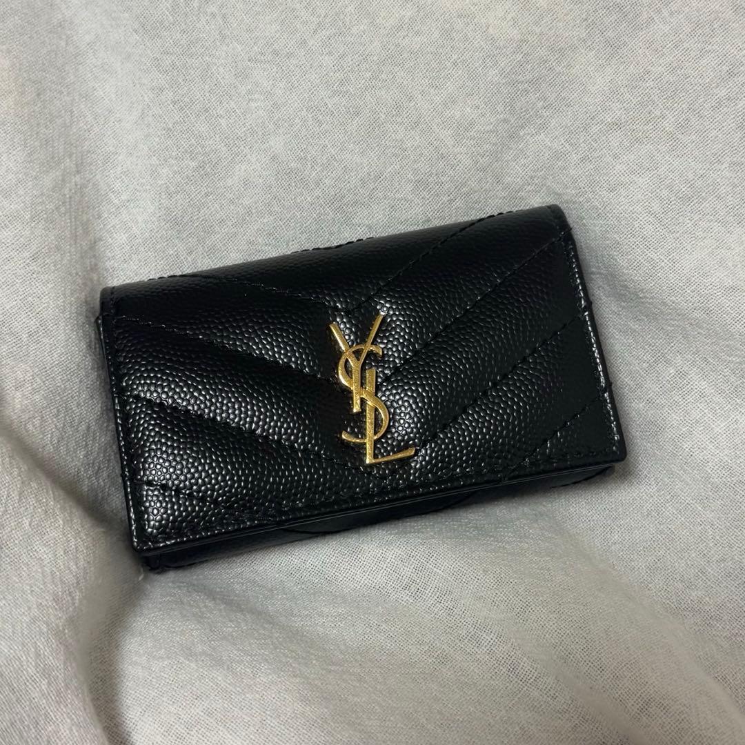 SAINT LAURENT ブラック キーケース