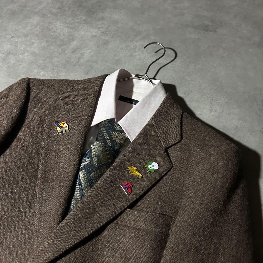 90s vintage レトロセットアップ スーツ ピンズ No.261成人式