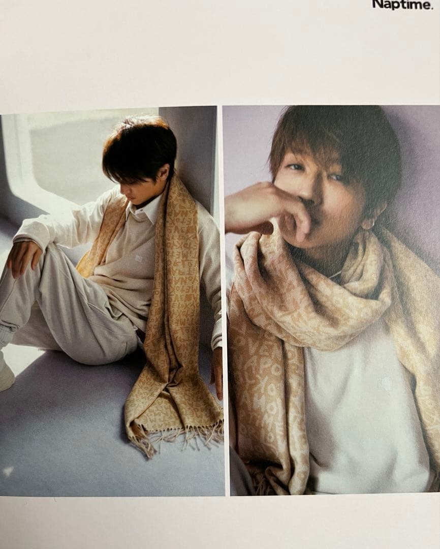 ナップタイム Naptime ストール Nissy ベージュ