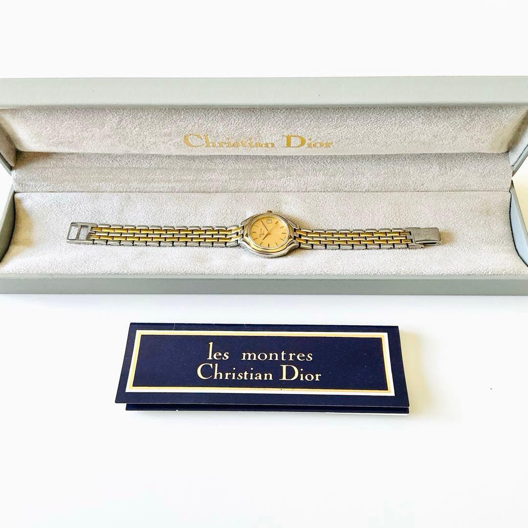 Christian Dior クリスチャンディオール デイト 腕時計 付属品完備
