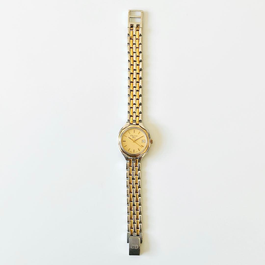 Christian Dior クリスチャンディオール デイト 腕時計 付属品完備