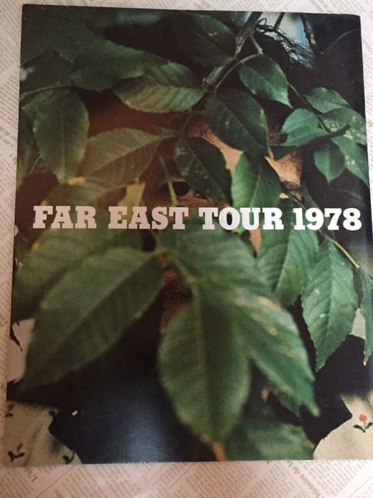 ボブ・ディラン 1978年来日公演 パンフレット