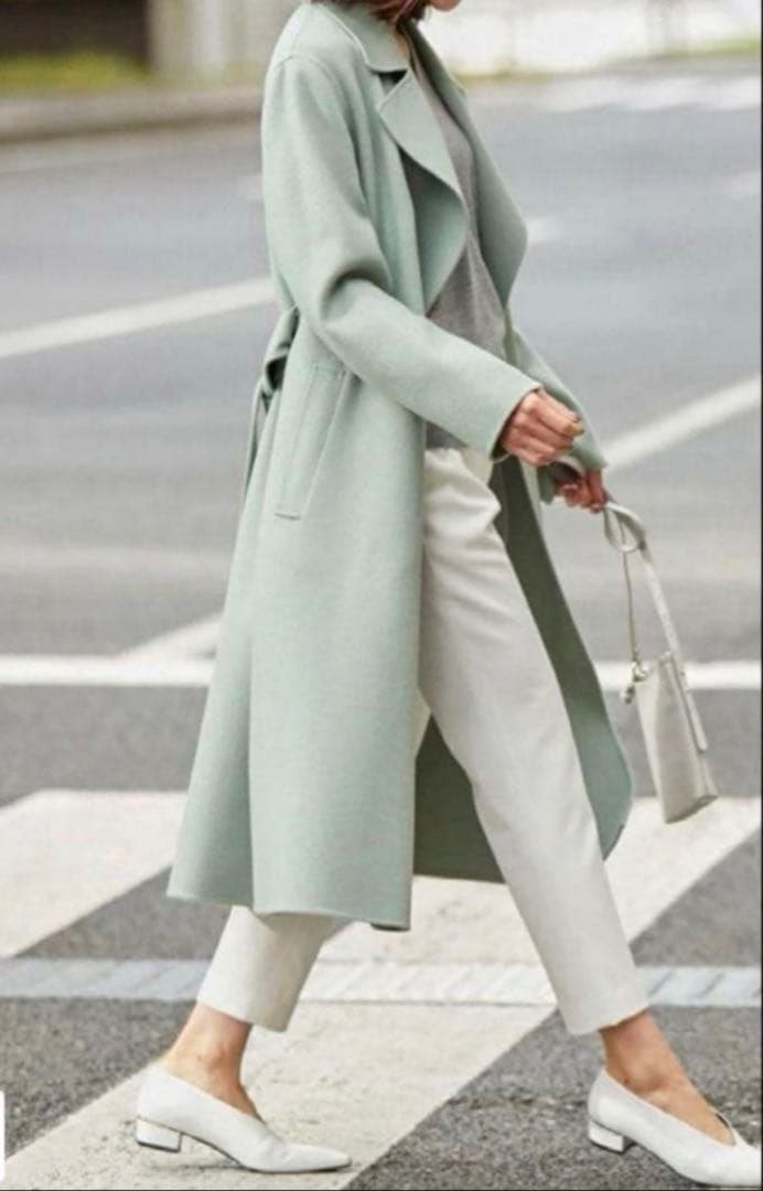 最終価格！ICB ウールリバー ロングトレンチコート　美品！