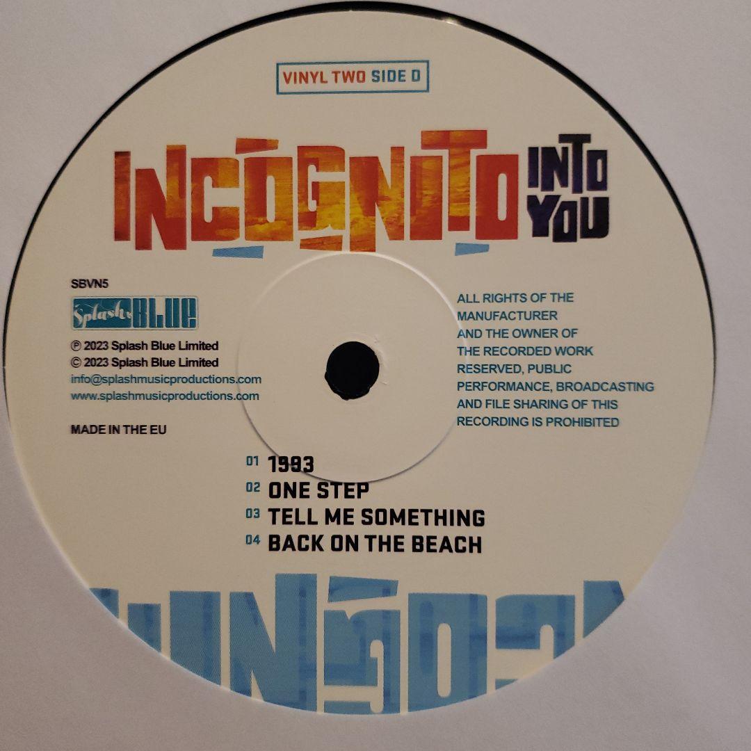 希少 incognito サイン入り into you 2LP