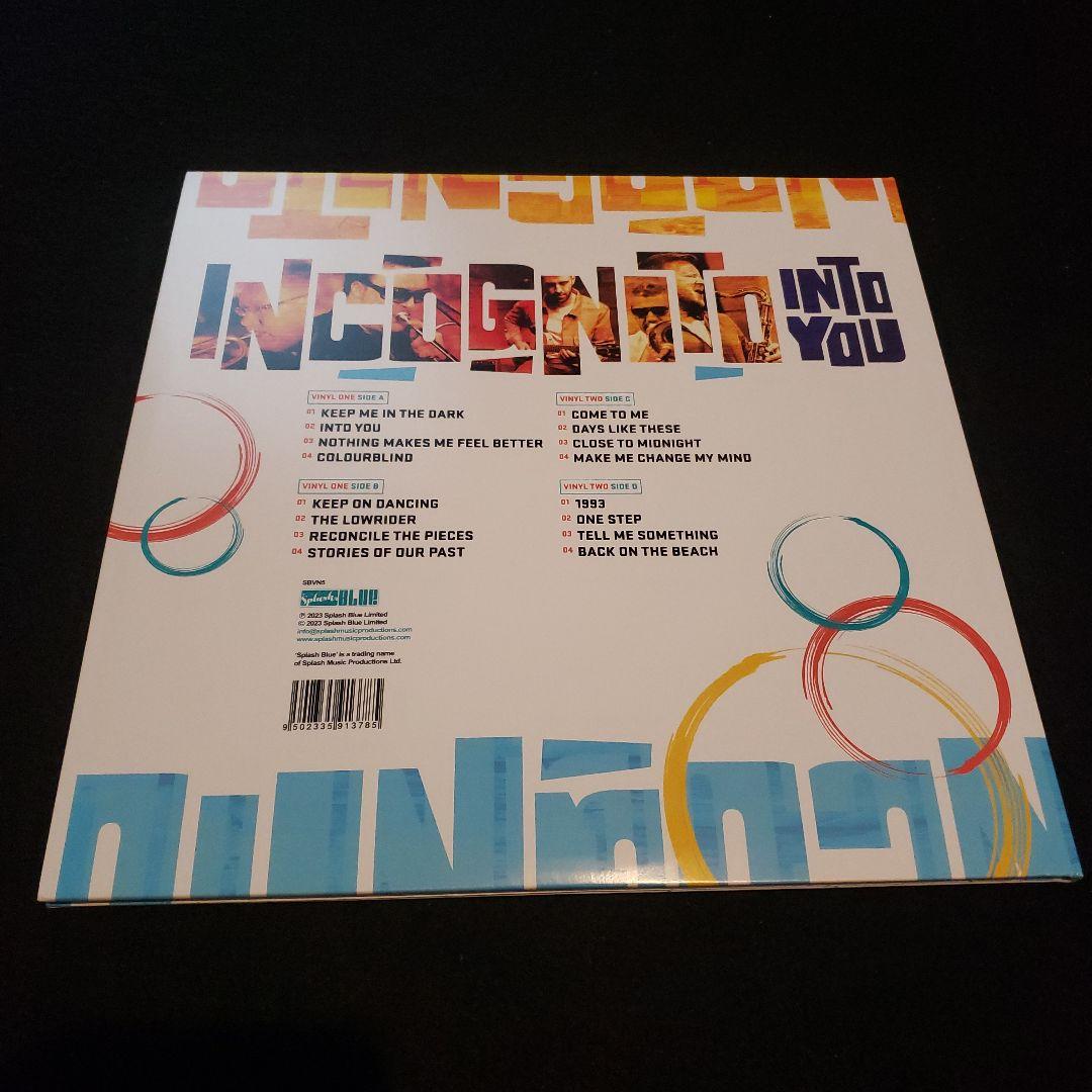 希少 incognito サイン入り into you 2LP