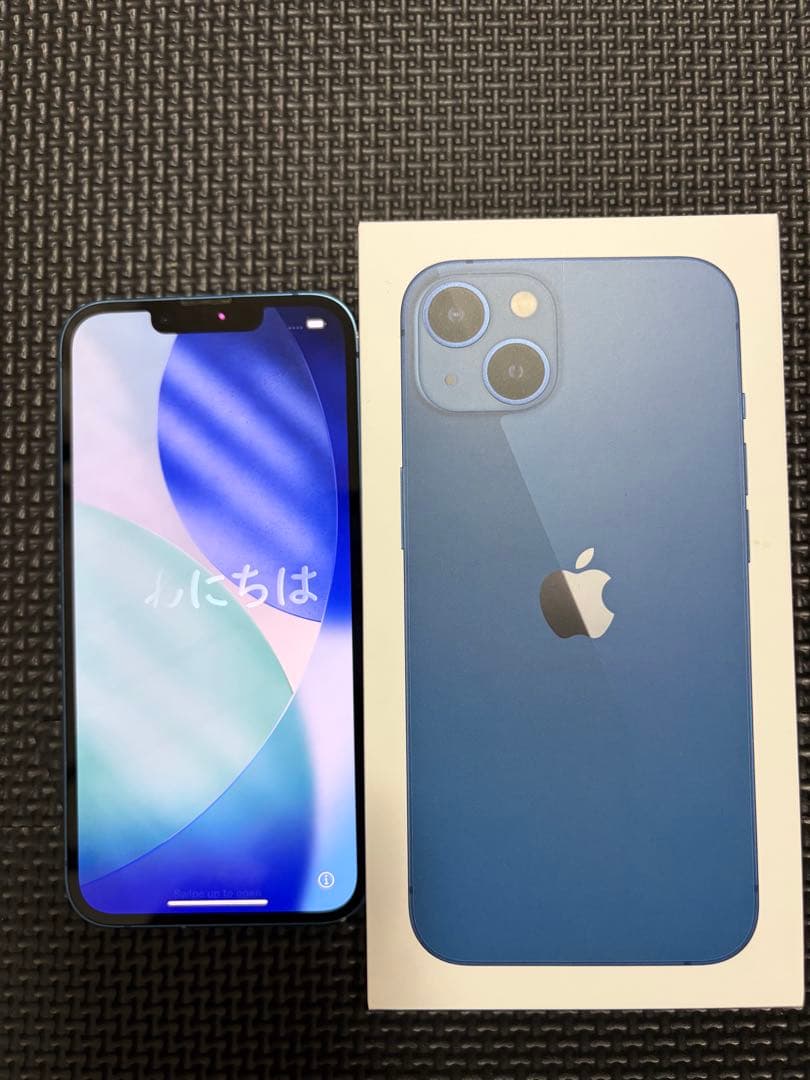 Apple iPhone 13 ブルー SIMフリー　初期化済み