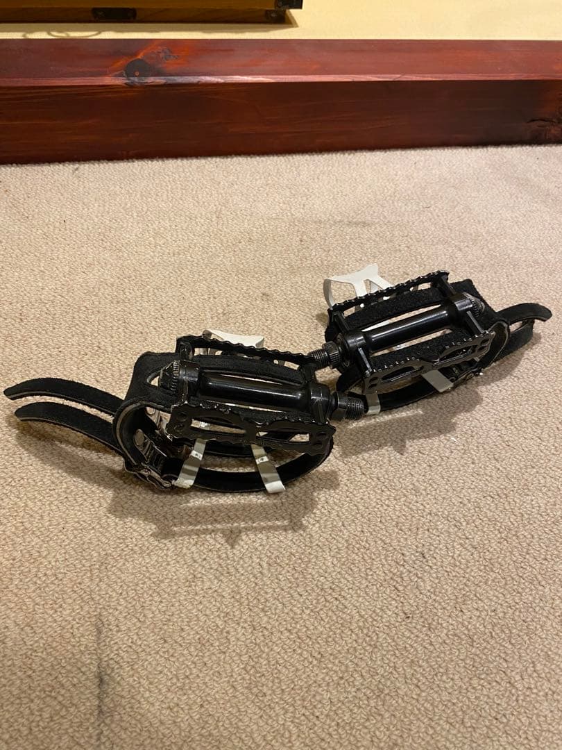 mashワイドペダル トゥークリップ soma ピスト 競輪 シングルスピード