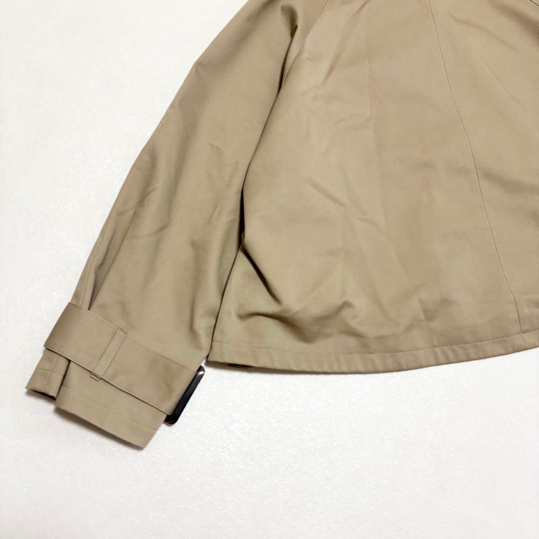 2024 マルゥユナイテッドアローズ ショートトレンチコート 36 ベージュ