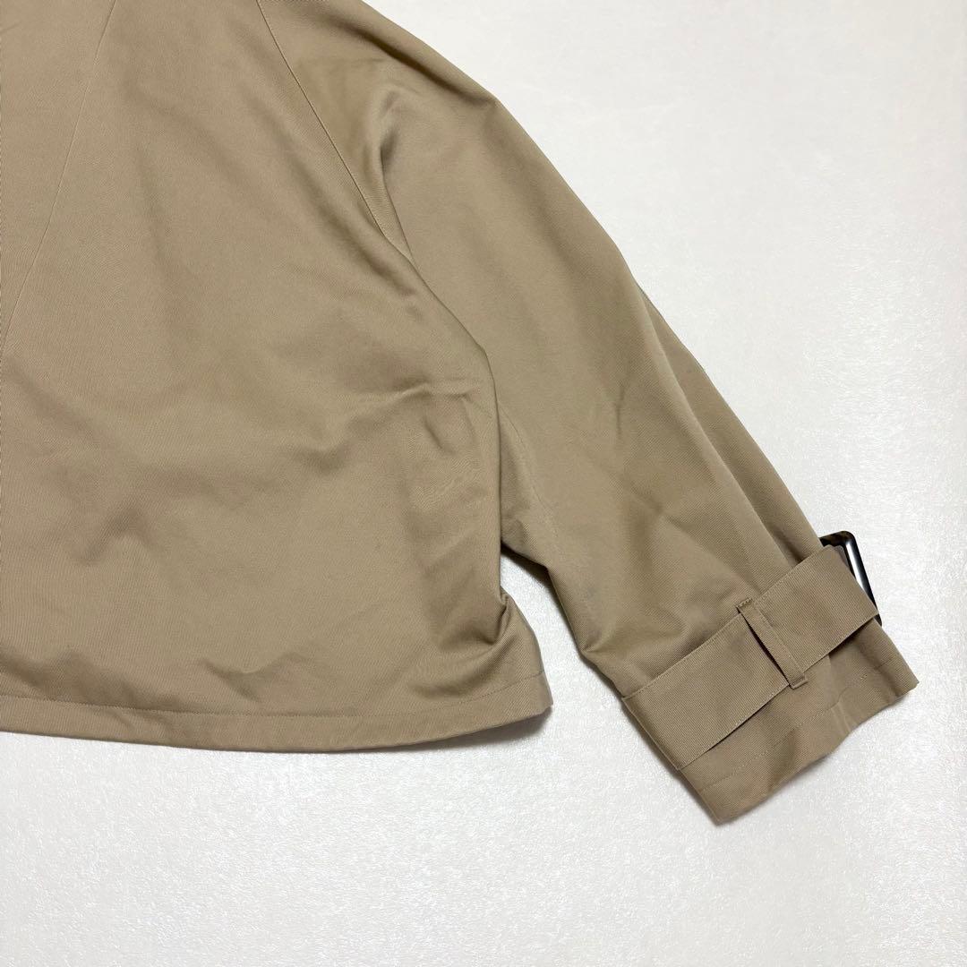 2024 マルゥユナイテッドアローズ ショートトレンチコート 36 ベージュ