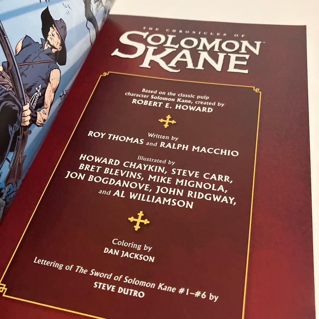 英語・コミック　THE CHRONICLES OF SOLOMON KANE