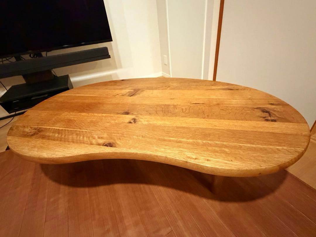 Tさん専用　飛騨産業　森のことば 豆型　リビングテーブル　テーブル