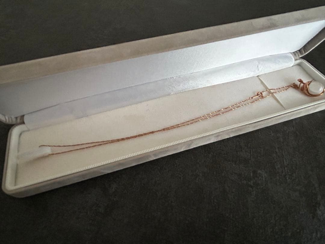 K18 刻印あり　イエローゴールド　イルカ　ネックレス　18金