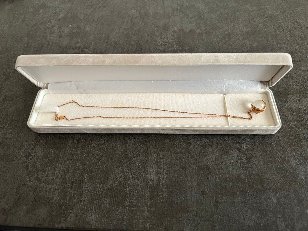 K18 刻印あり　イエローゴールド　イルカ　ネックレス　18金