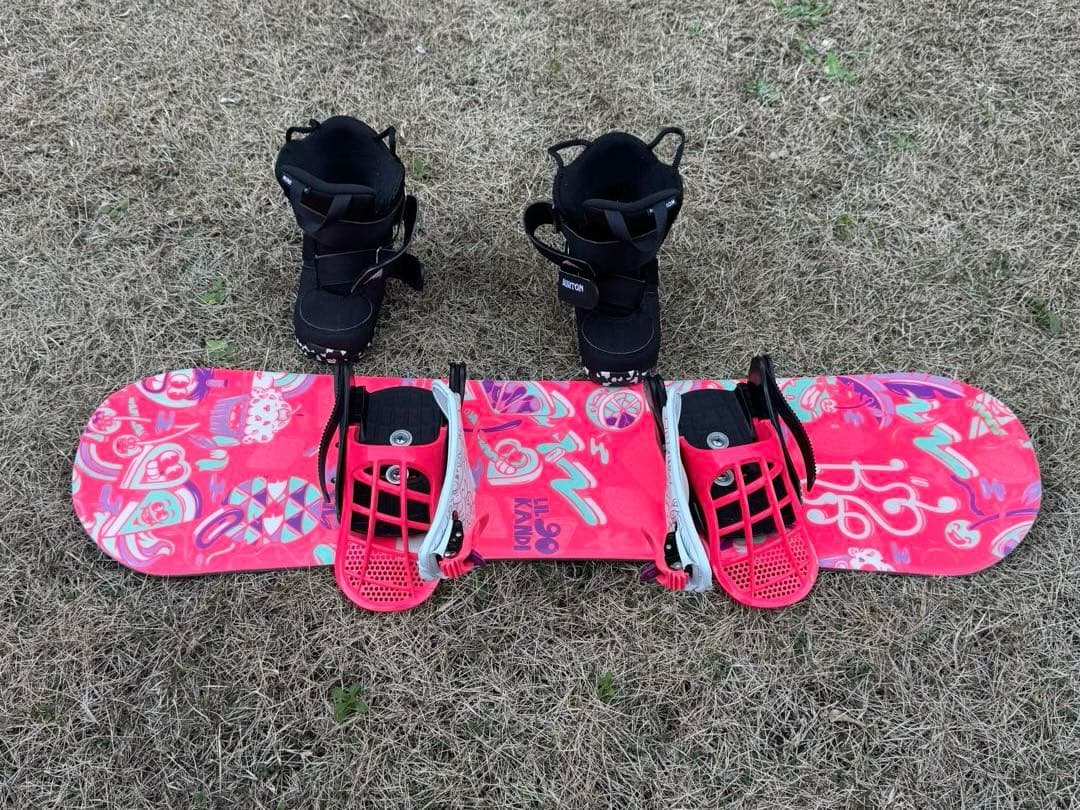 k2 キッズスノーボード3点セット※1月12日まで値下げ