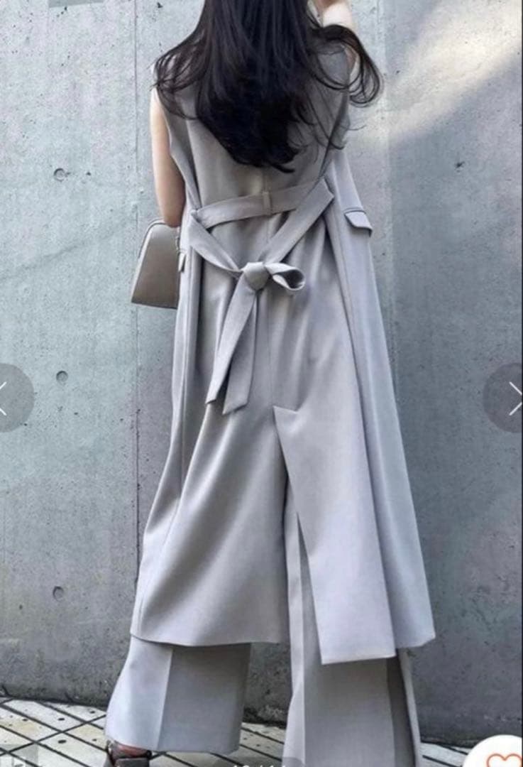 anuansロングジレ