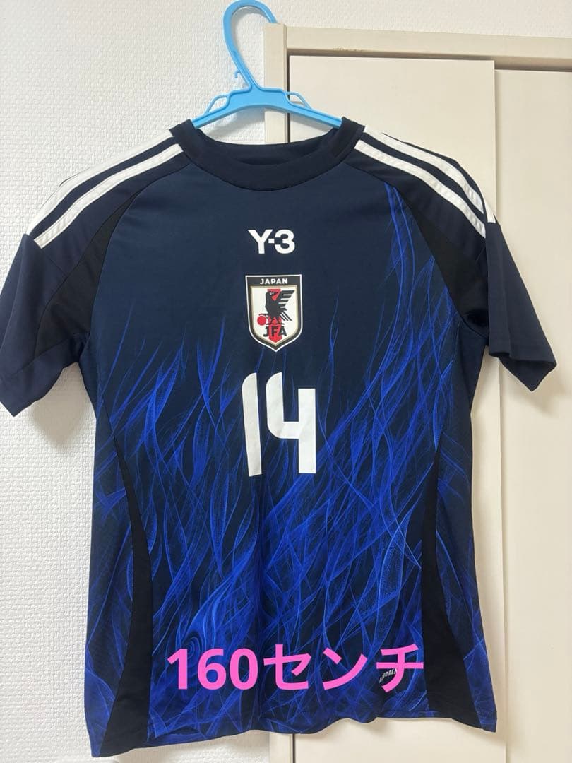 サッカー日本代表　ユニホーム　Y3 伊東純也　160 キッズ　レプリカ　公式