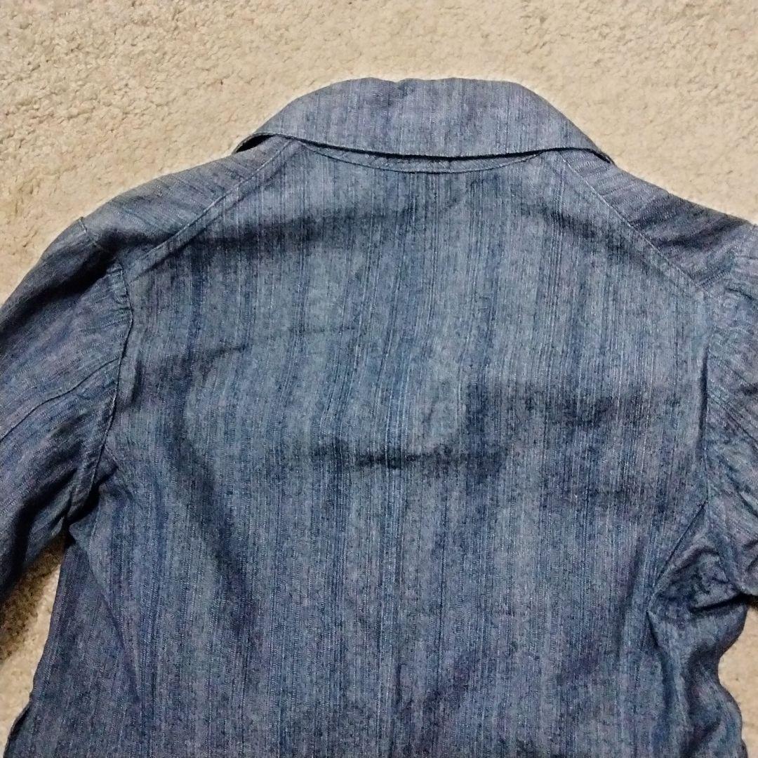 [美品】MARC LE BIHAN マルクルビアンデニム地テーラードジャケット1
