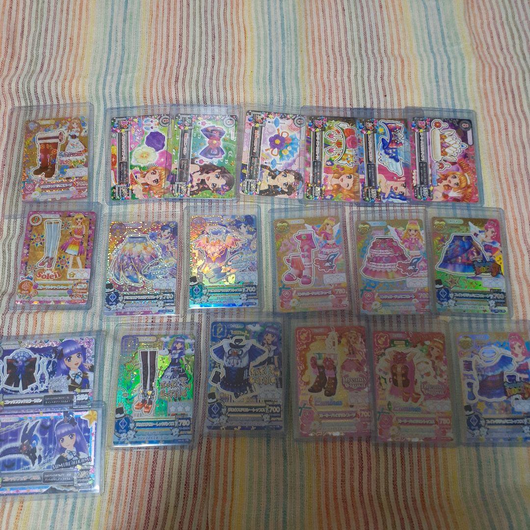 初期アイカツカード全て新品未使用品！500枚以上まとめ売り藤堂ユリカロリゴシック