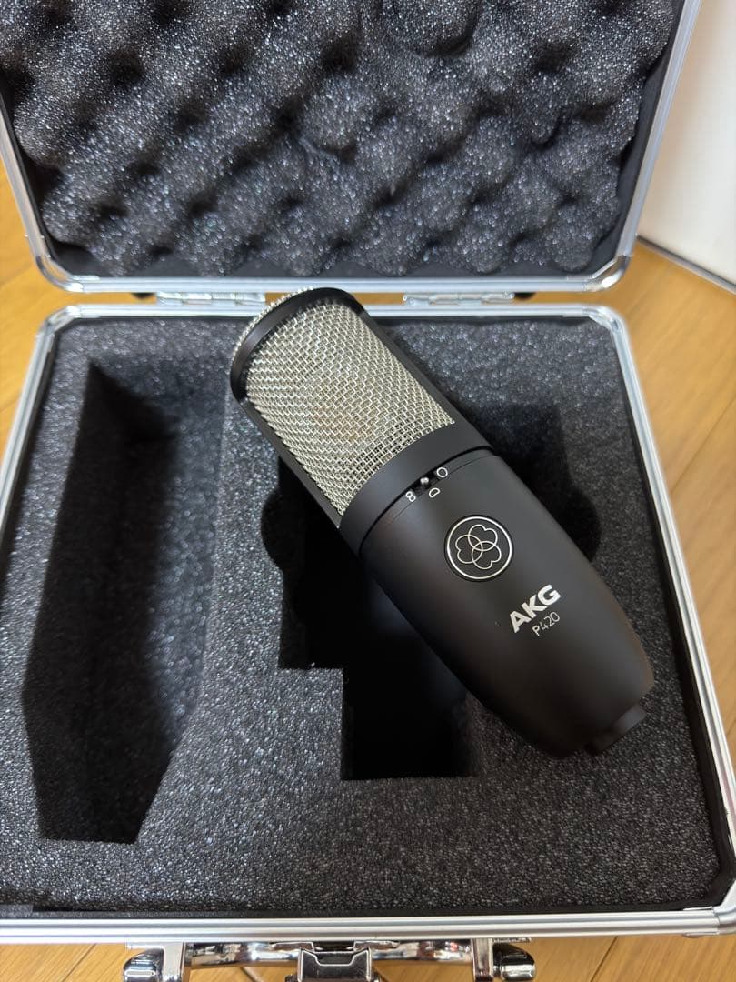 AKG P420 コンデンサーマイク ハードケース付き