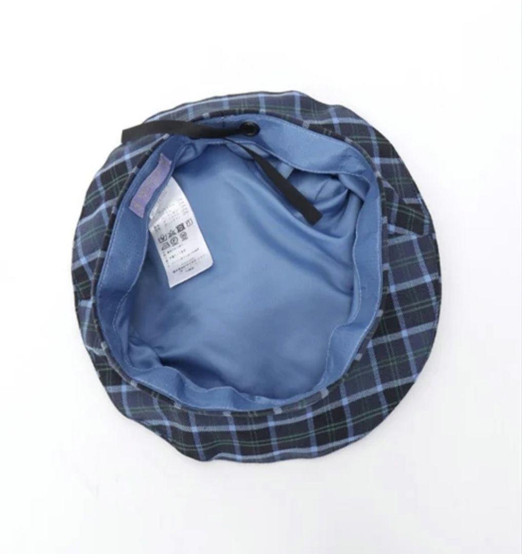 axes femme kawaii タータンチェックベレー帽