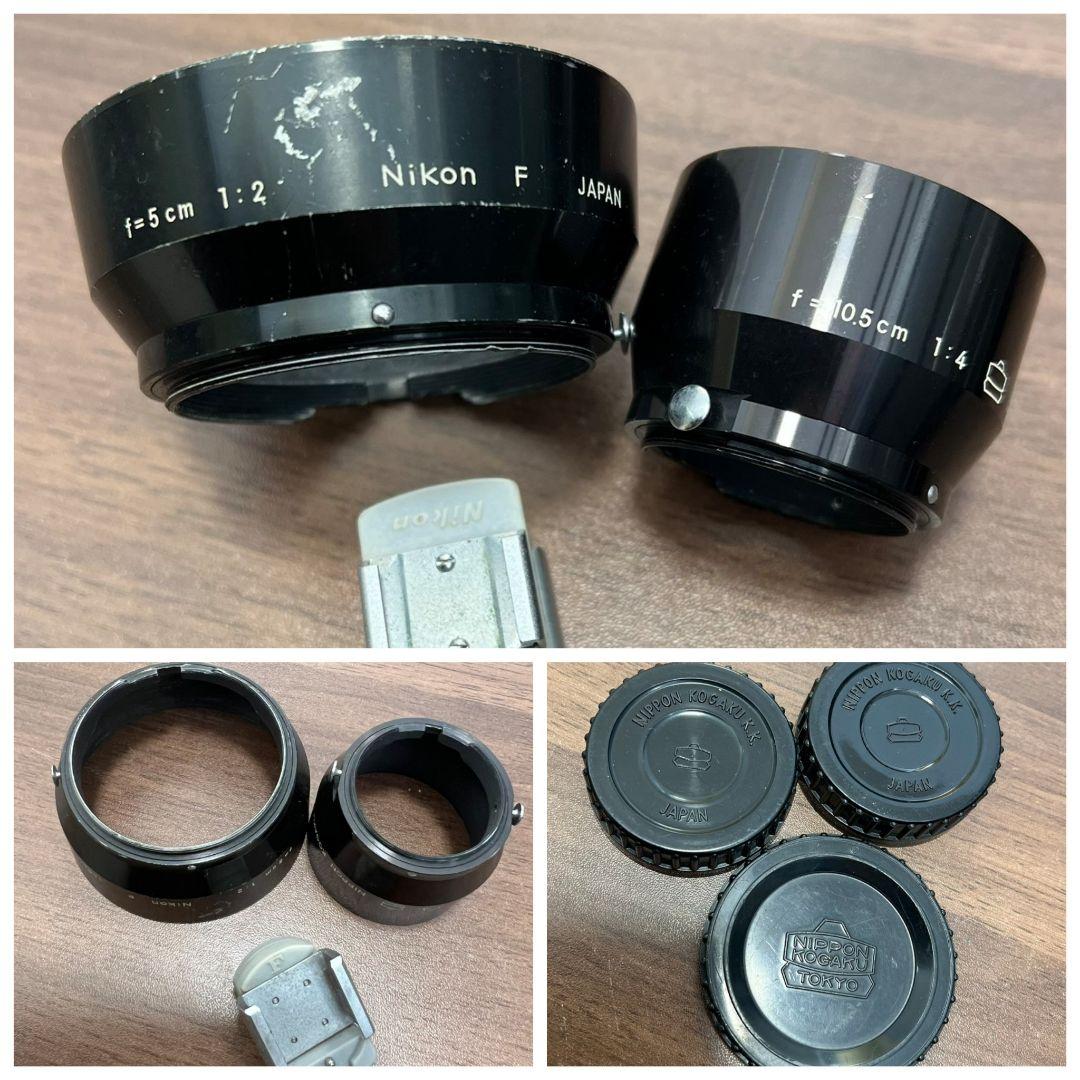 ☆NIKON☆ニコン F 富士山 フォトミック ストロボ　レンズ　カメラセット