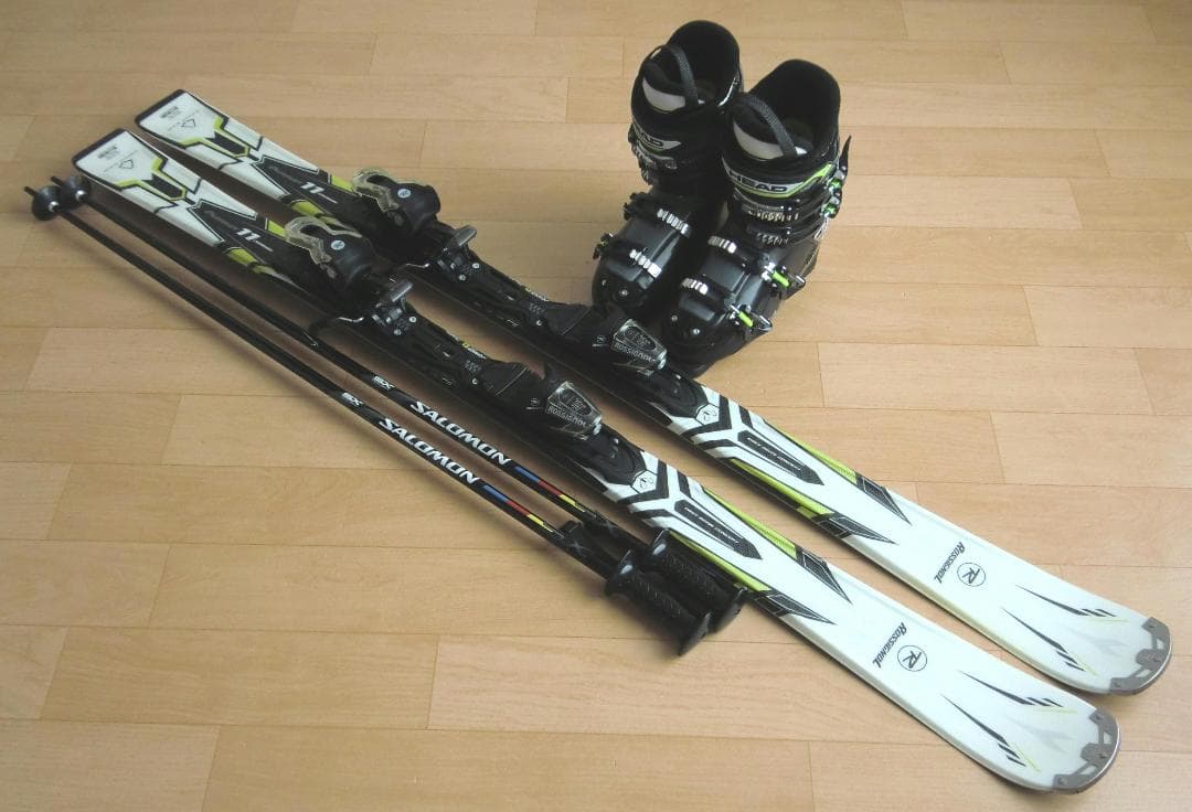 ■■1月限定■送料無料■メンズスキーセット■156/26-26.5■メンテ付■■