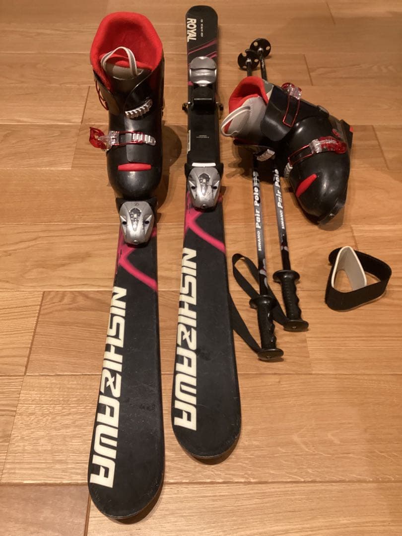 子供スキーセット　板NISHIZAWA製