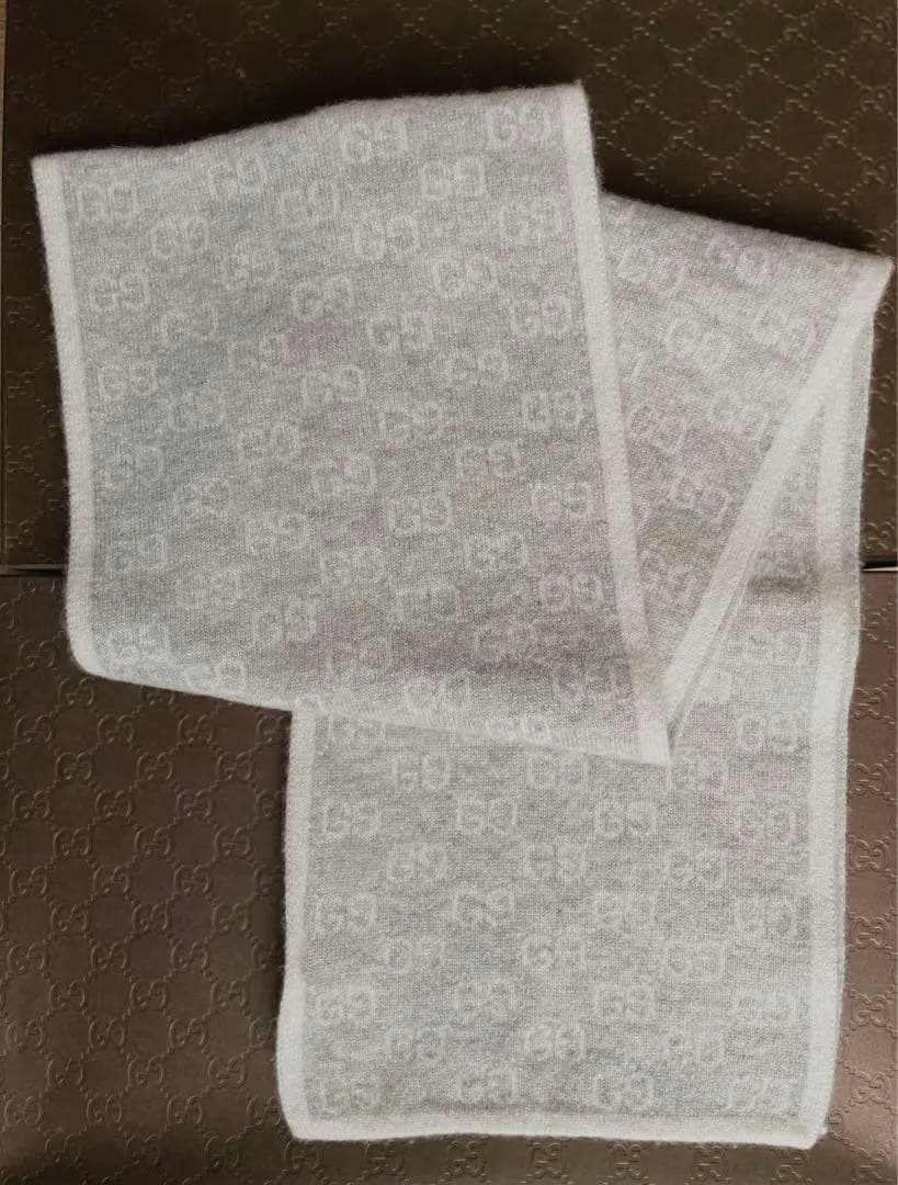 GUCCI マフラー レディース カシミヤ100%