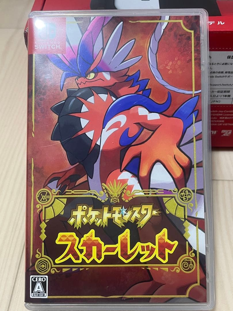 Nintendo Switch OLEDモデル + MICRO SD 256gb