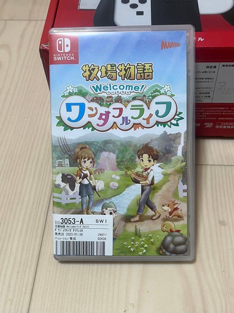 Nintendo Switch OLEDモデル + MICRO SD 256gb