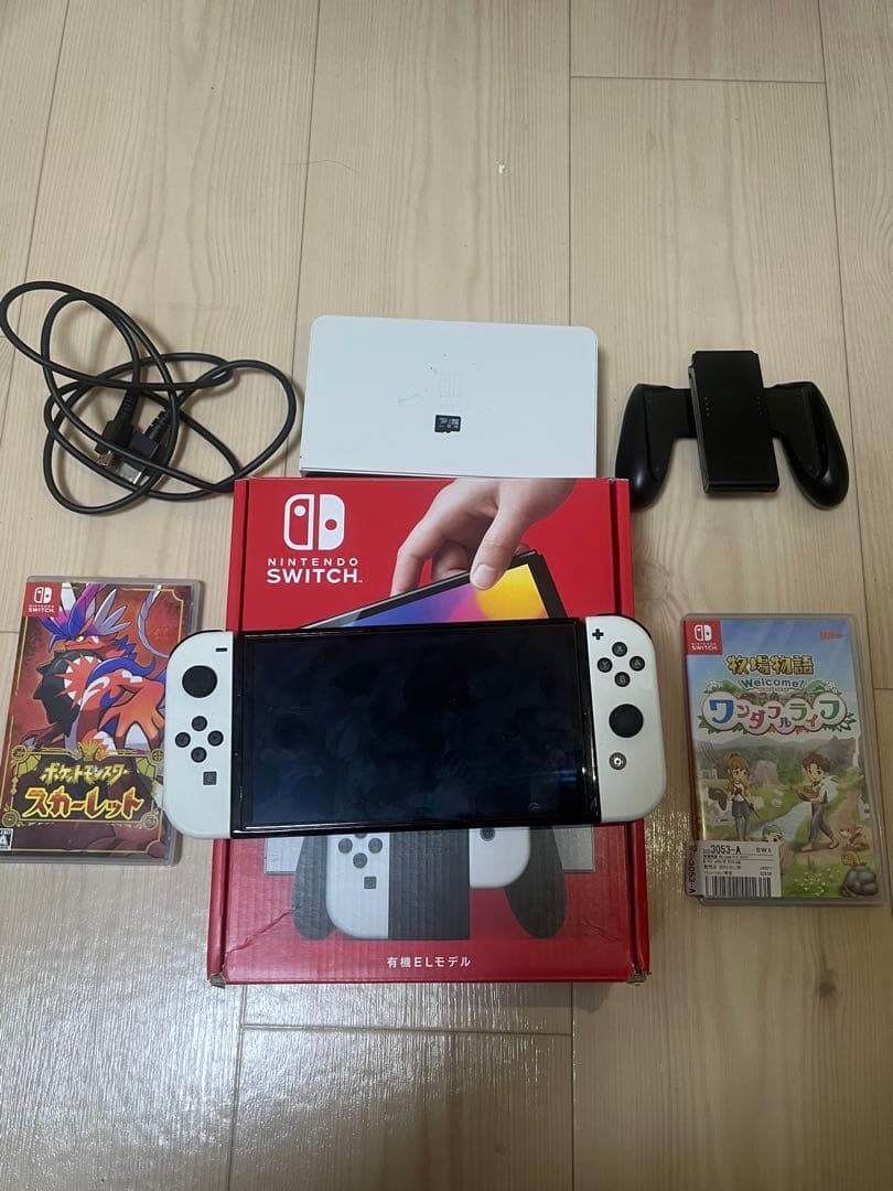 Nintendo Switch OLEDモデル + MICRO SD 256gb