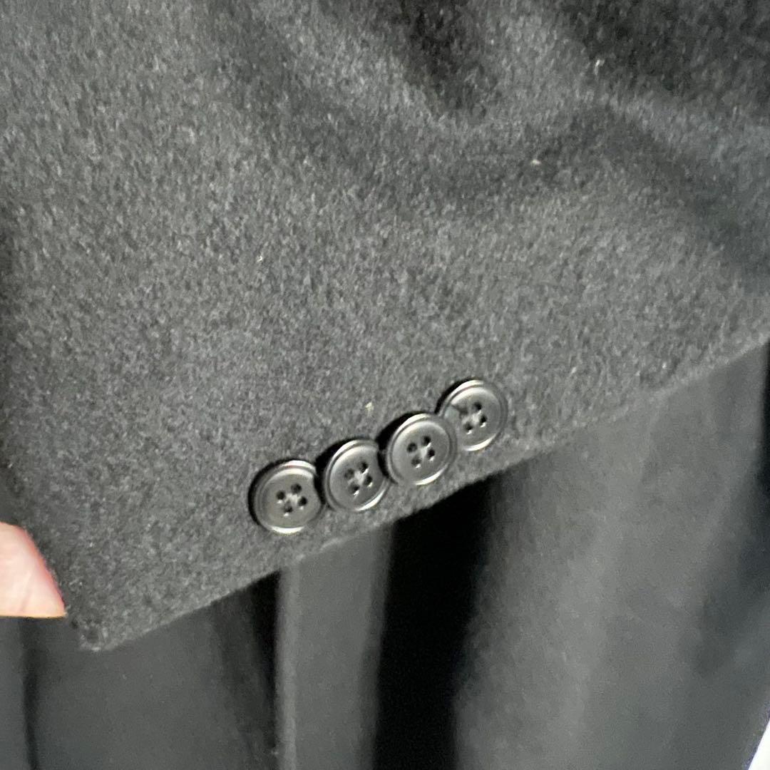 美品　UNITED ARROWS チェスターコート　黒 Lサイズ