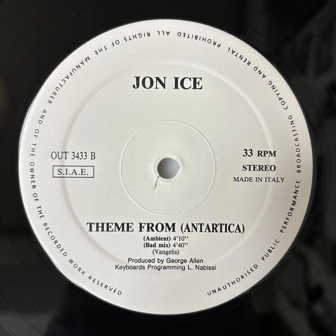 ⭐︎激レア盤⭐︎Jon Ice / Theme From Antartica（美品）