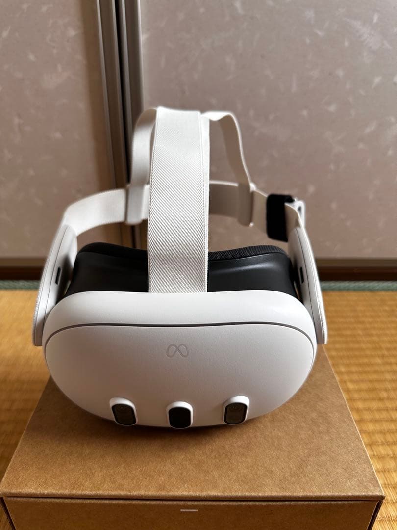  Quest 3 512GB VRヘッドセット+ リンクケーブル。