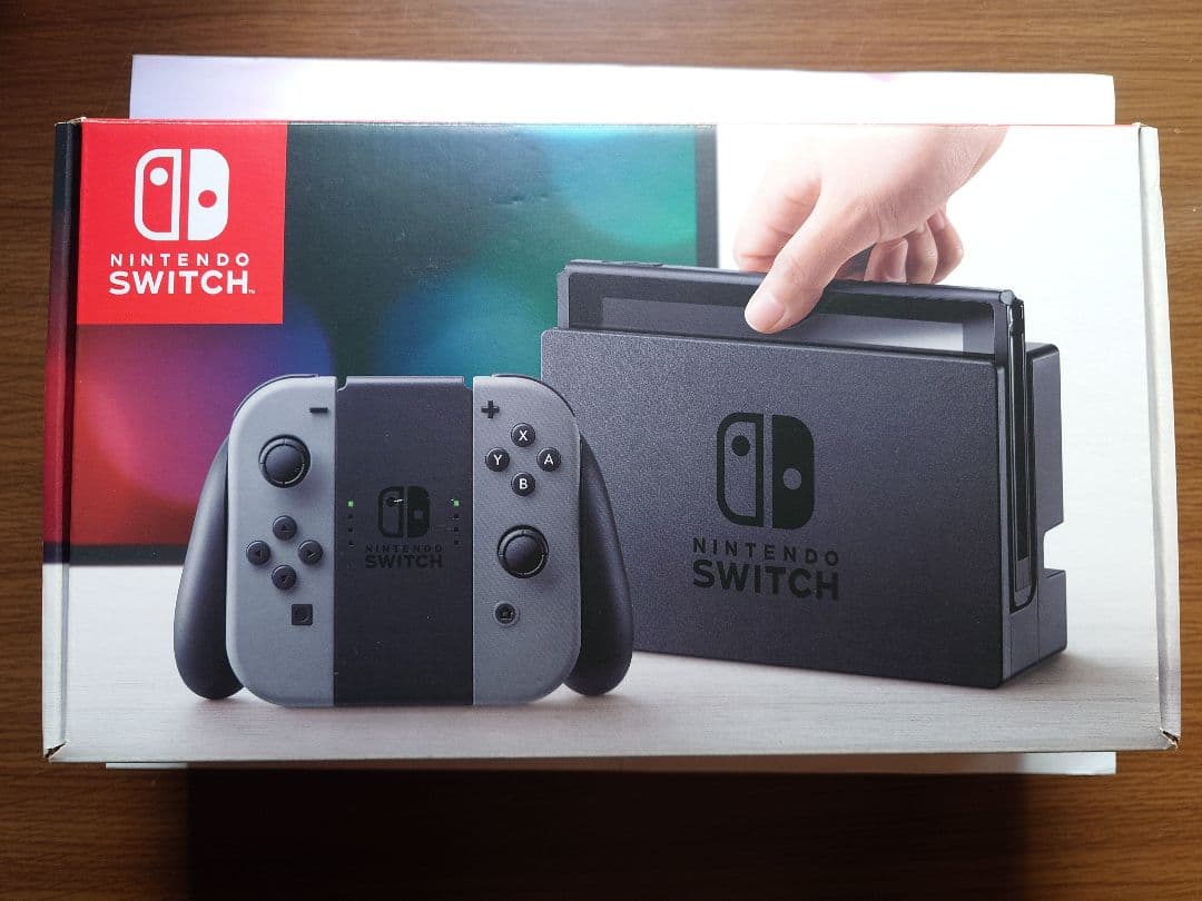Nintendo Switch グレー 本体 ポーチおまけ