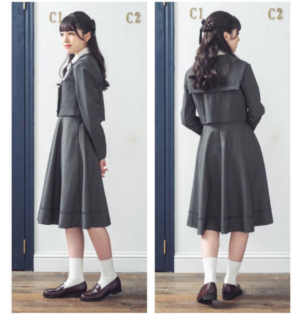 ジュニアフォーマルスーツ グレー 160cm 卒業式