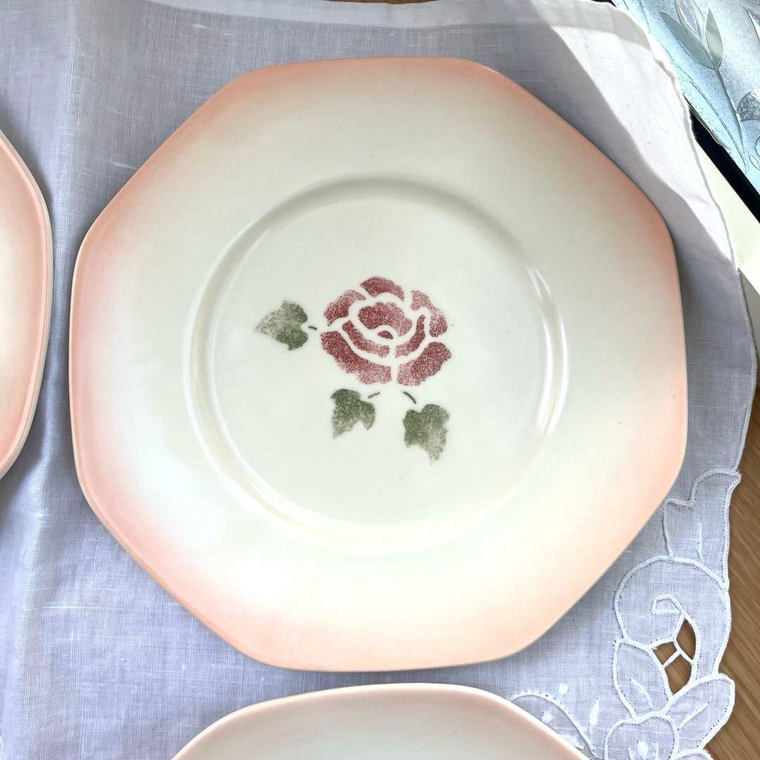 【未使用】Manyマニーローズ♥ケーキプレート 5枚セット