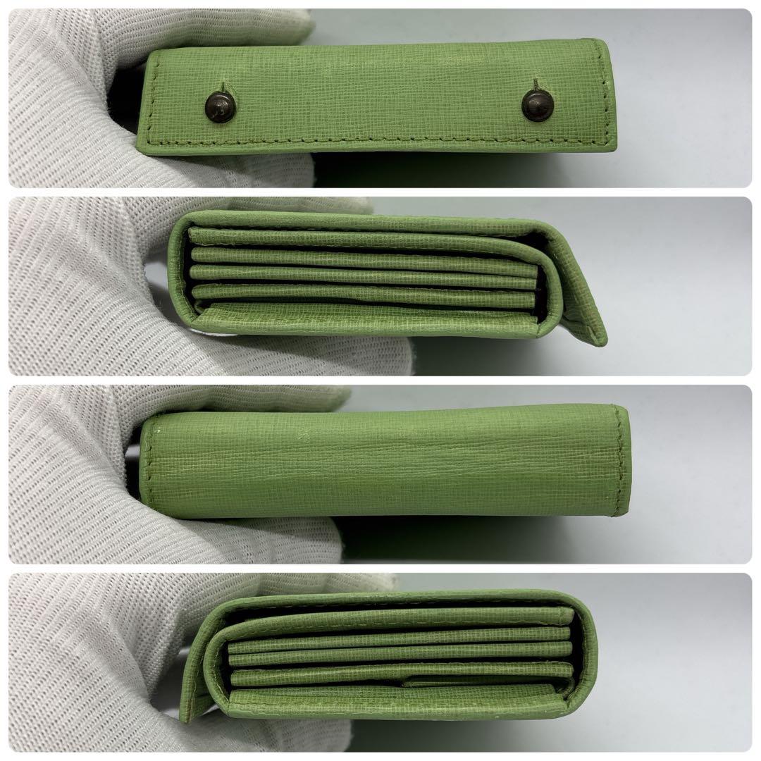 【極美品・希少色】エムピウ　ミッレフォッリエⅡ　P25　ライムグリーン