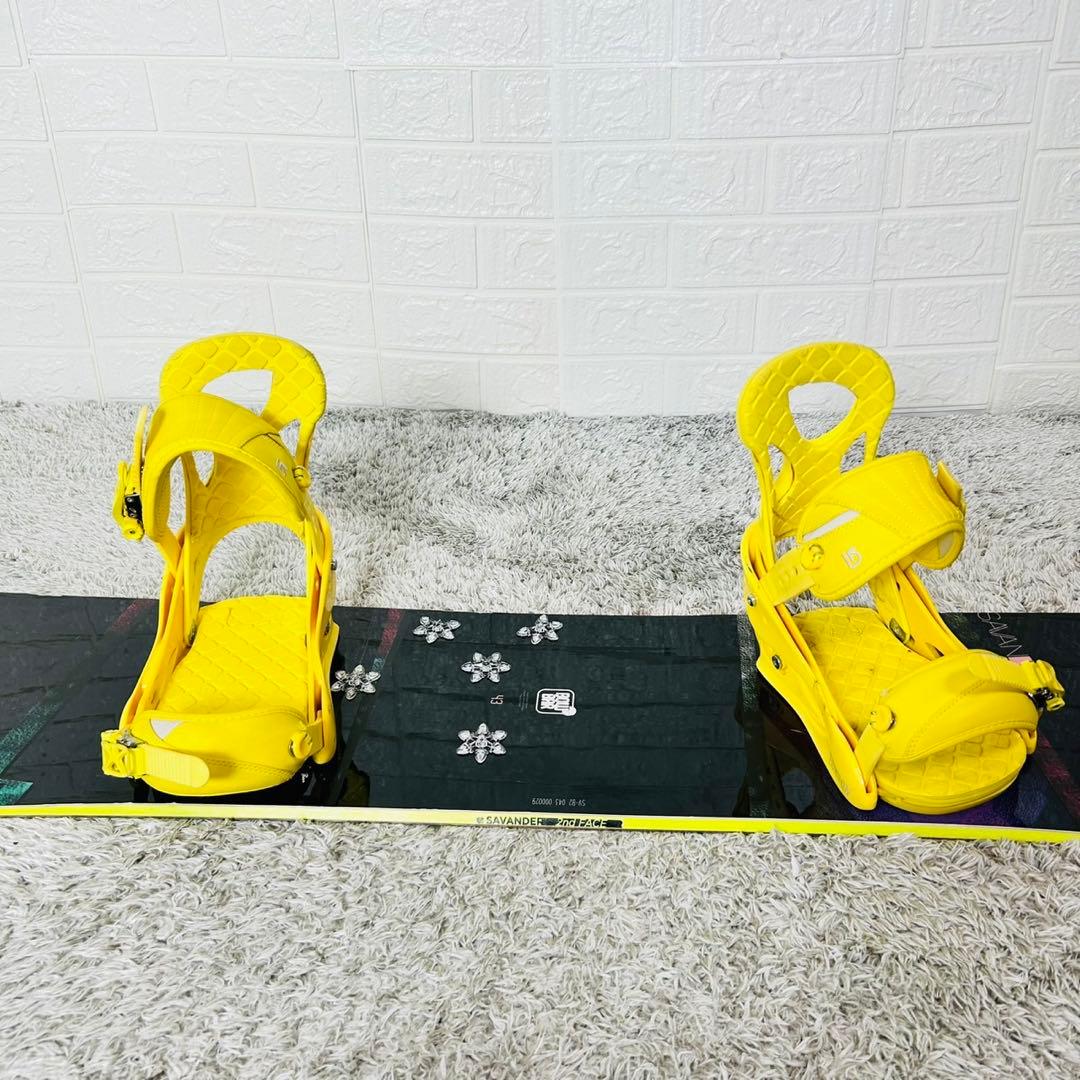 レディース SAVANDER 143cm バートン スノーボード セット 初心者