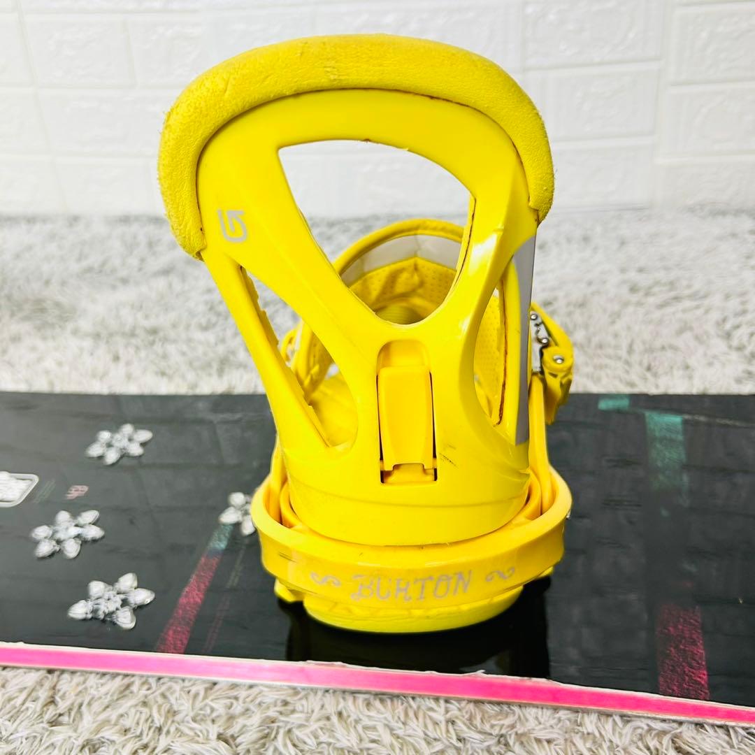 レディース SAVANDER 143cm バートン スノーボード セット 初心者