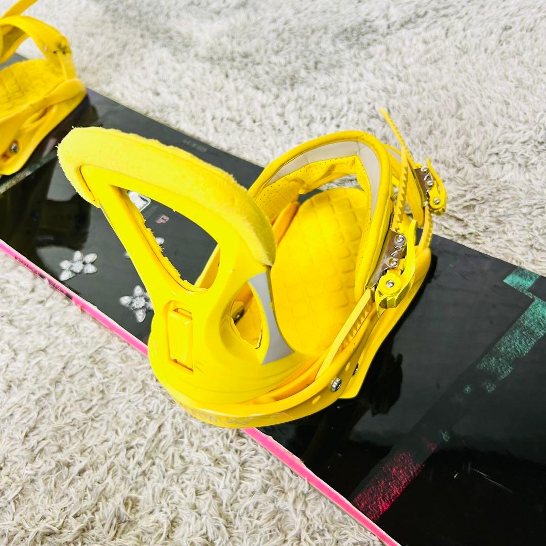 レディース SAVANDER 143cm バートン スノーボード セット 初心者