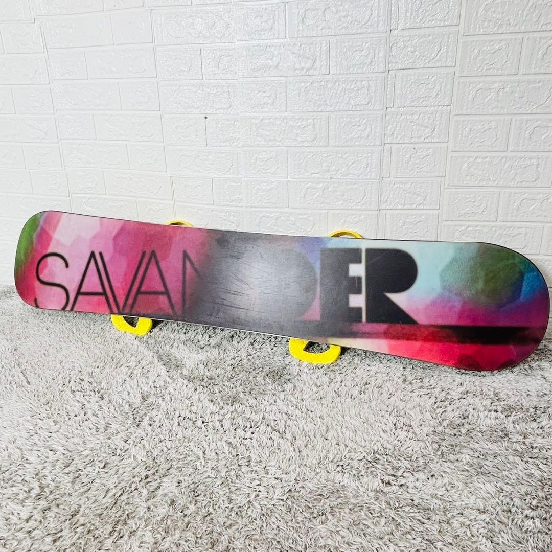レディース SAVANDER 143cm バートン スノーボード セット 初心者