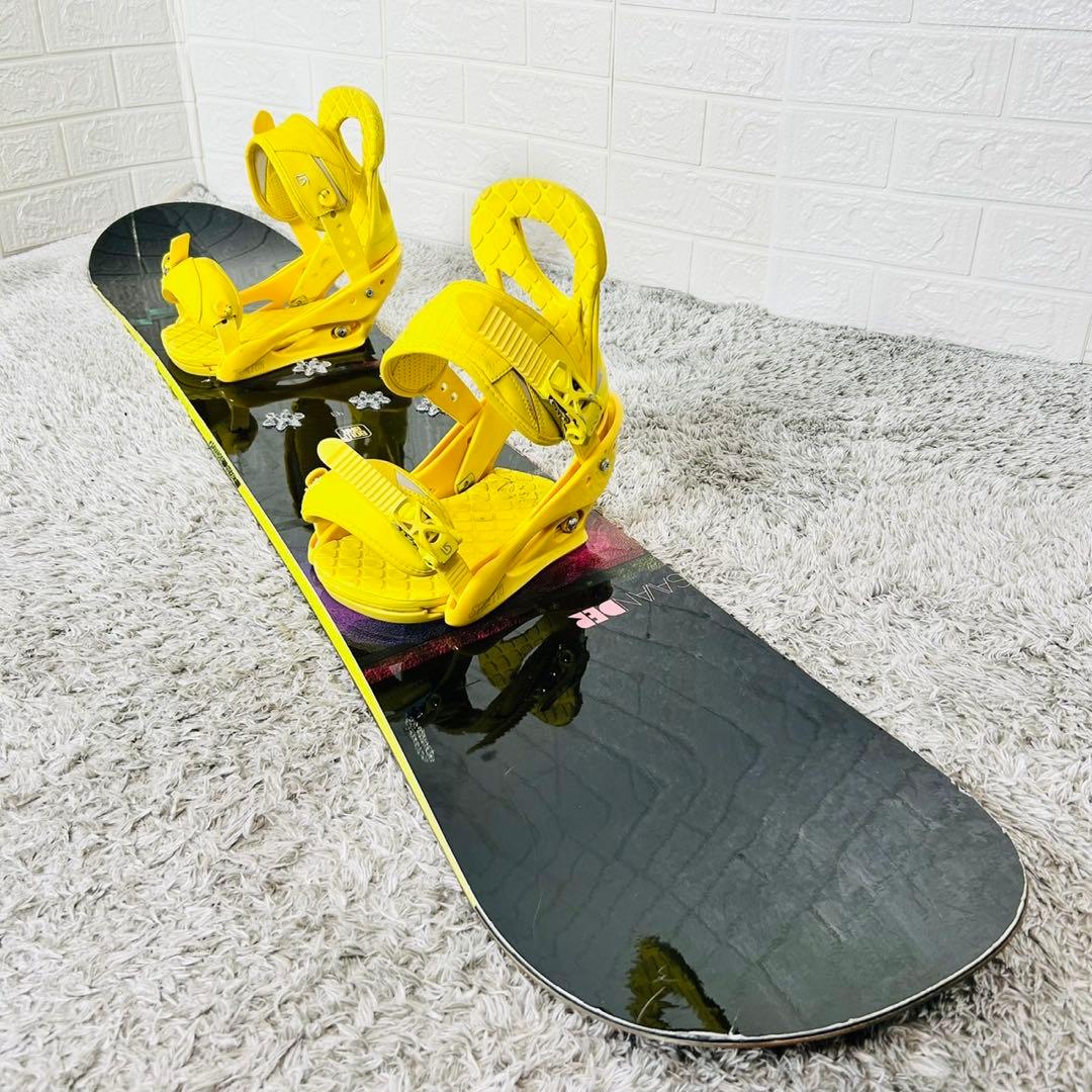 レディース SAVANDER 143cm バートン スノーボード セット 初心者