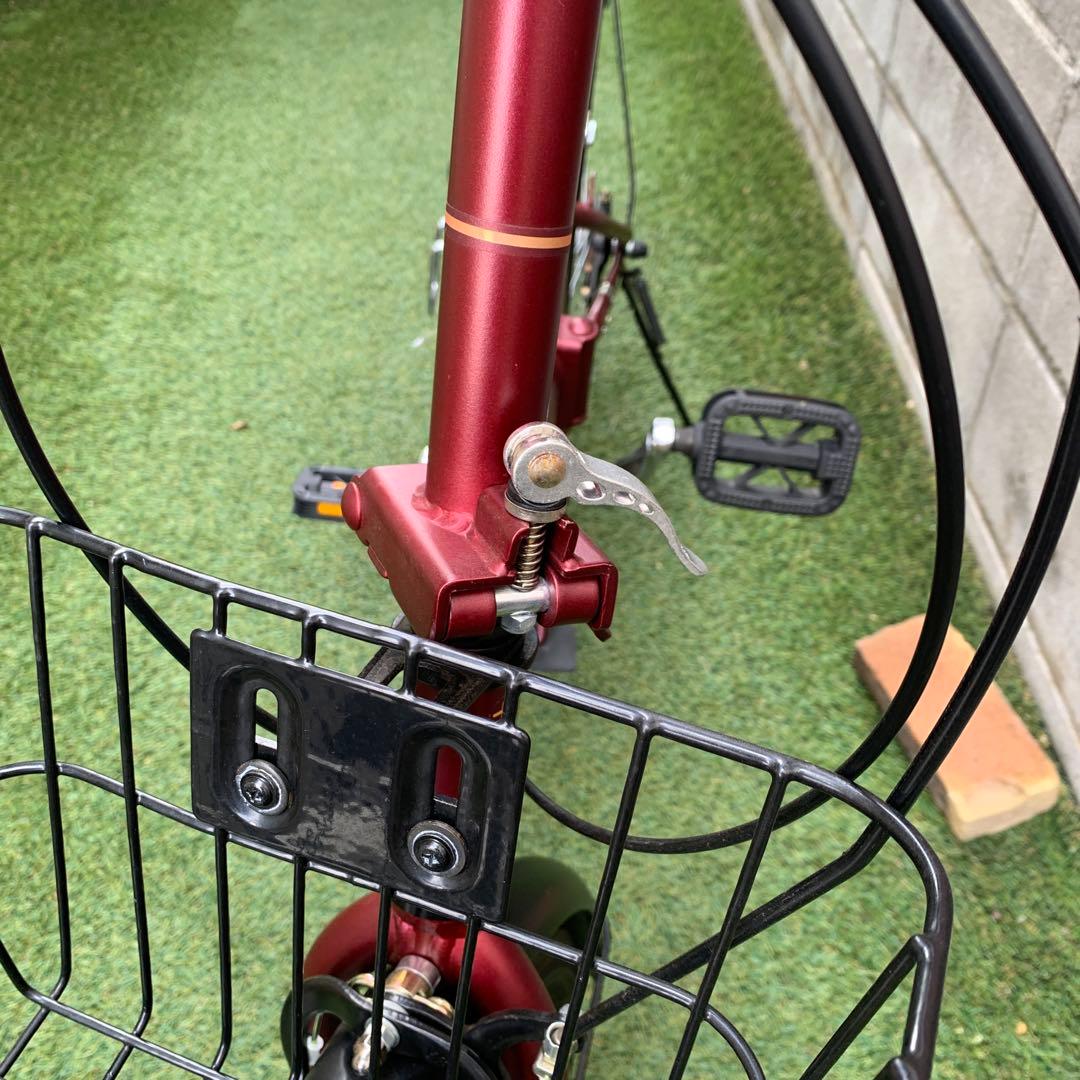 折りたたみ自転車 シマノ6段変速　20インチ　埼玉県