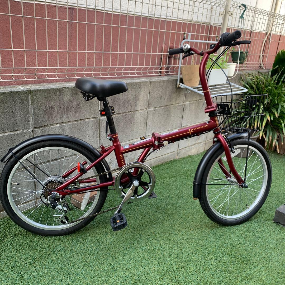 折りたたみ自転車 シマノ6段変速　20インチ　埼玉県