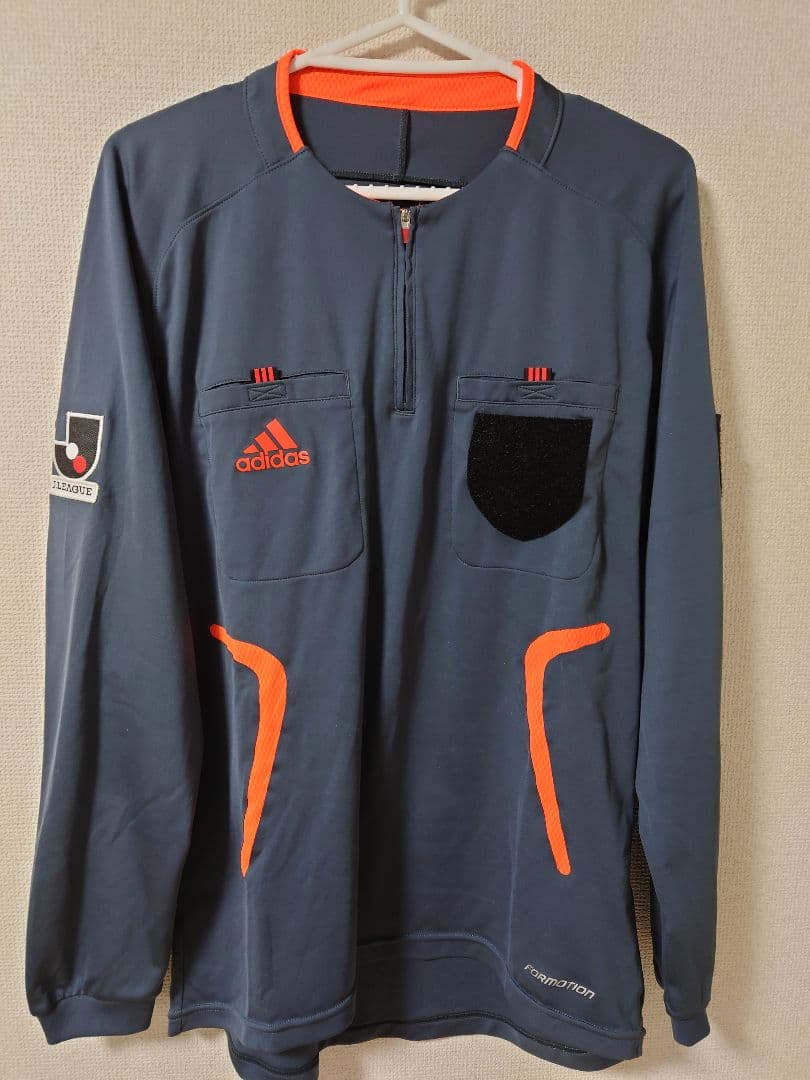 Jリーグロゴ入り審判服（支給品）　非売品　アディダス　2008　パンツソックス付
