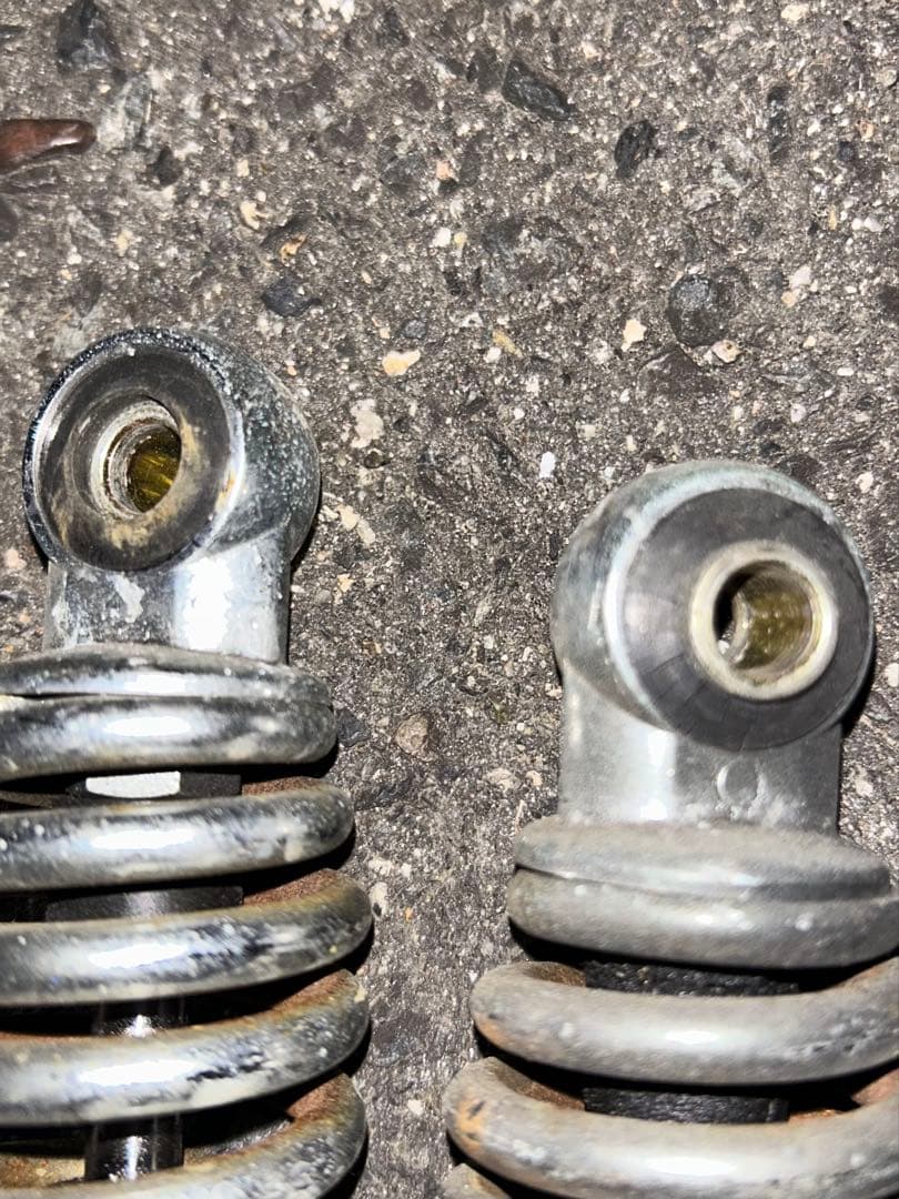 ホンダ　フュージョン250 MF02 ローダウンサス　ショートサス　セット