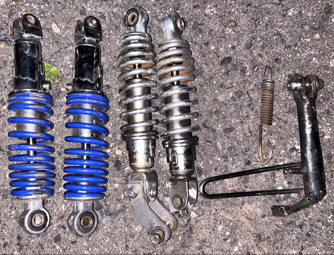 ホンダ　フュージョン250 MF02 ローダウンサス　ショートサス　セット