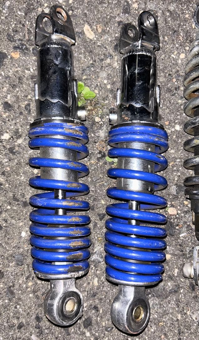 ホンダ　フュージョン250 MF02 ローダウンサス　ショートサス　セット