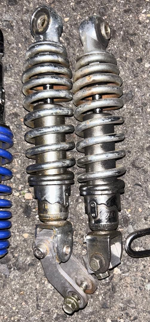 ホンダ　フュージョン250 MF02 ローダウンサス　ショートサス　セット